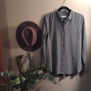Everlane Silk Button Down